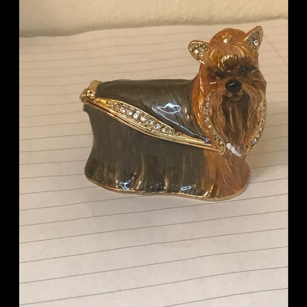 It has a little puppy in side